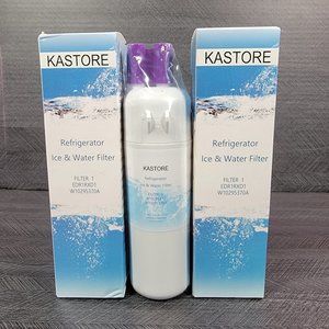 Kastore Refrigerator Ice & water Filter 1 W10295370 W10295370A 3Pack